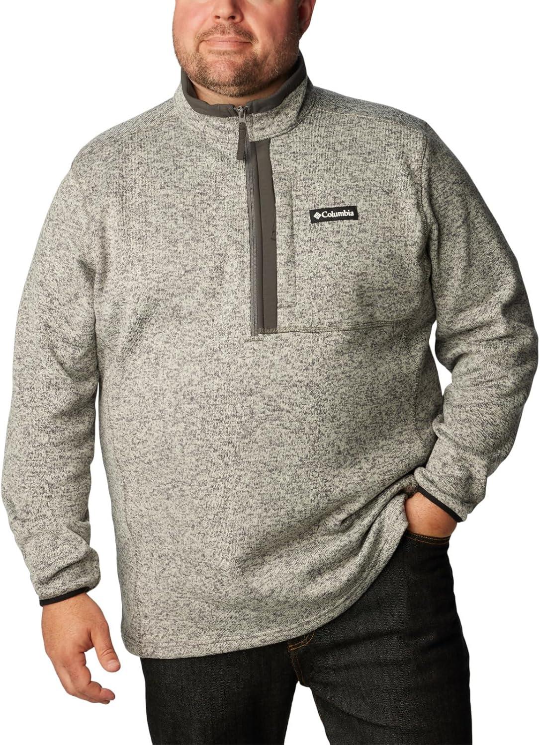 imageColumbia mens Sweater Weather Half ZipCity Grey HeatherShark