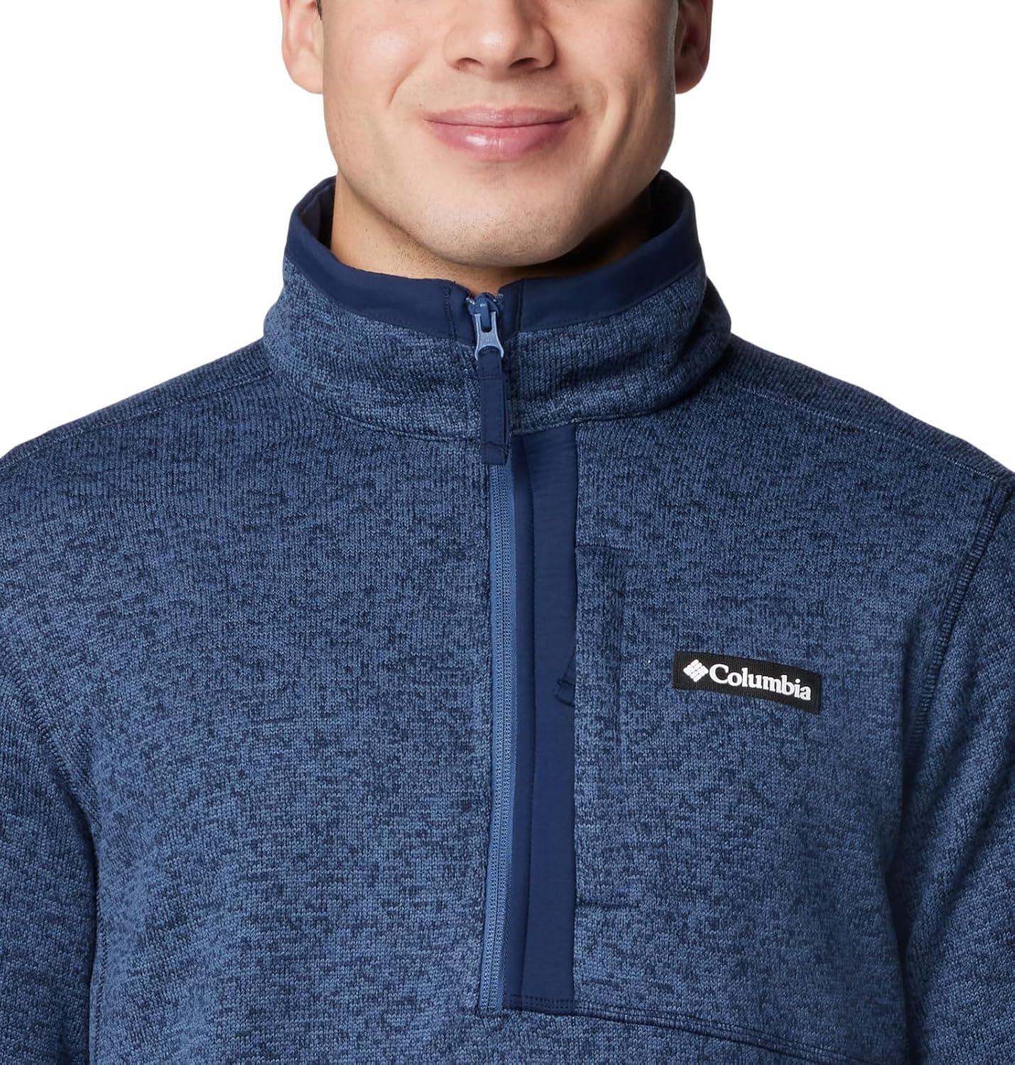 imageColumbia mens Sweater Weather Half ZipDark Mountain Heather
