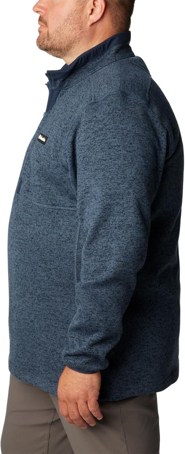 imageColumbia mens Sweater Weather Half ZipDark Mountain HeatherDark Mountain
