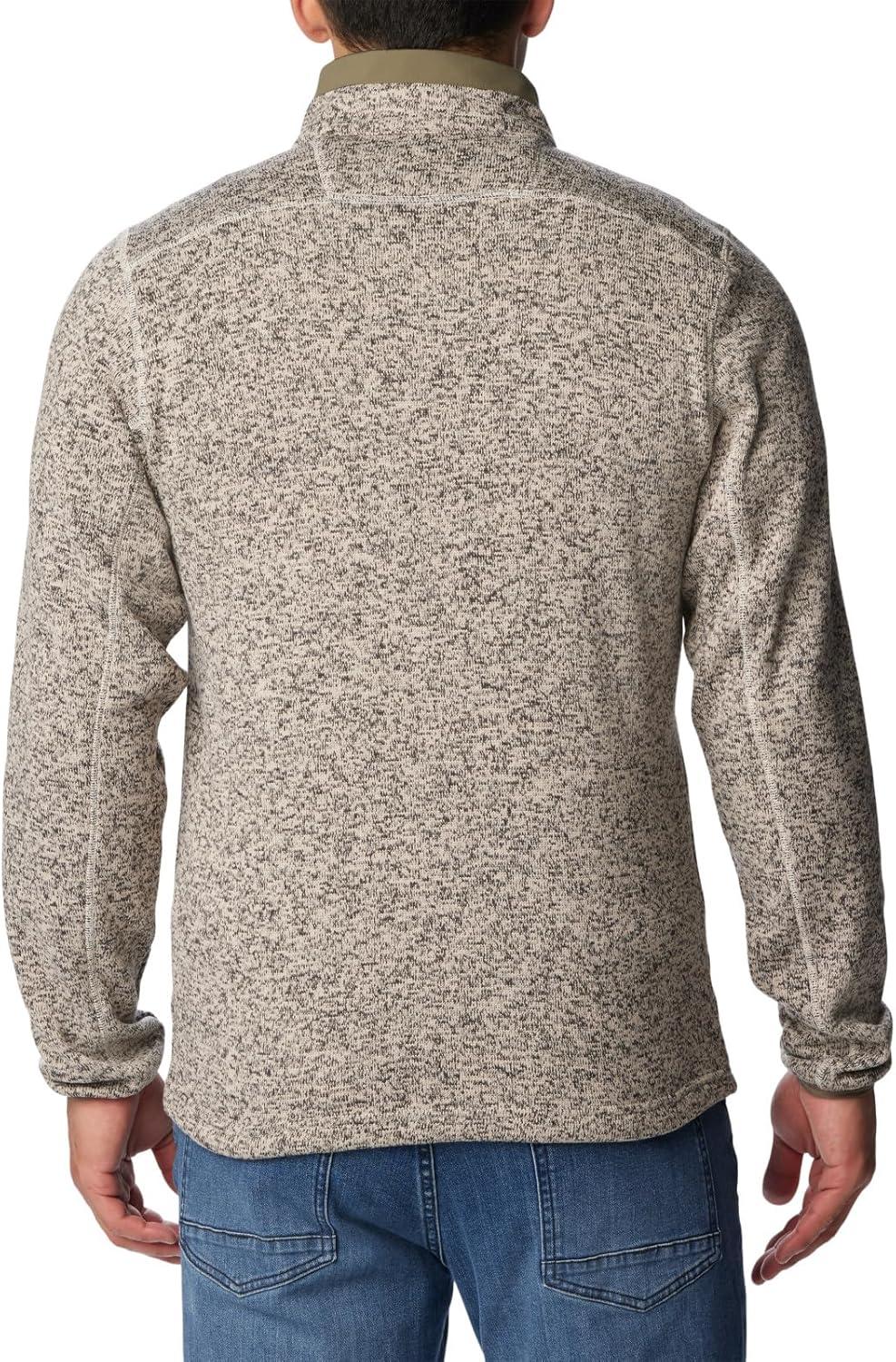 imageColumbia mens Sweater Weather Half ZipDark Stone HeatherStone Green