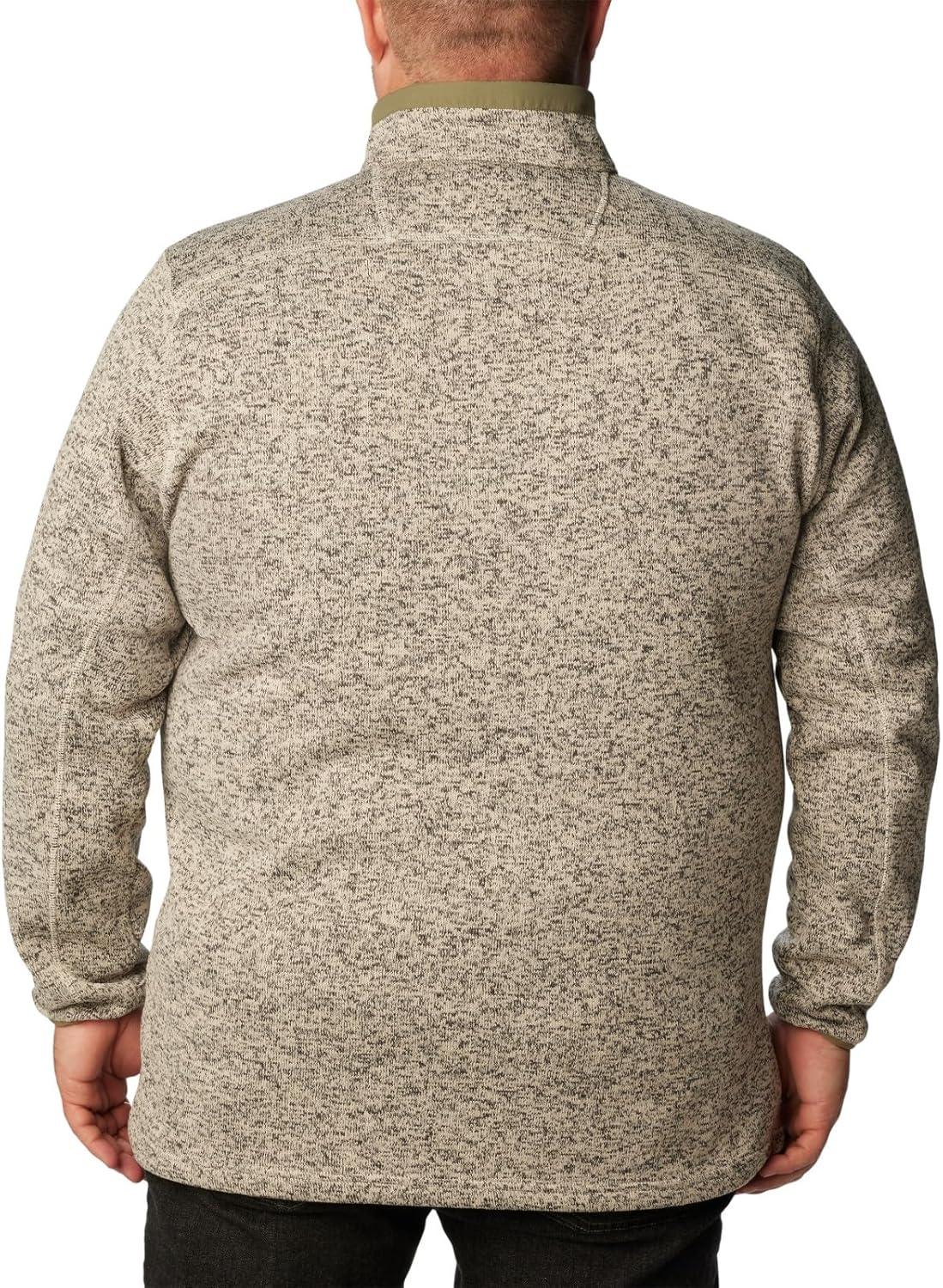 imageColumbia mens Sweater Weather Half ZipDark Stone HeatherStone Green