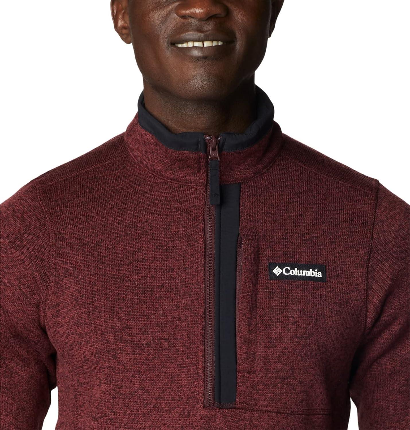 imageColumbia mens Sweater Weather Half ZipElderberry