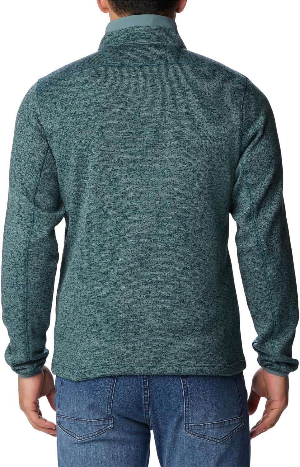 imageColumbia mens Sweater Weather Half ZipNight Wave HeatherMetal