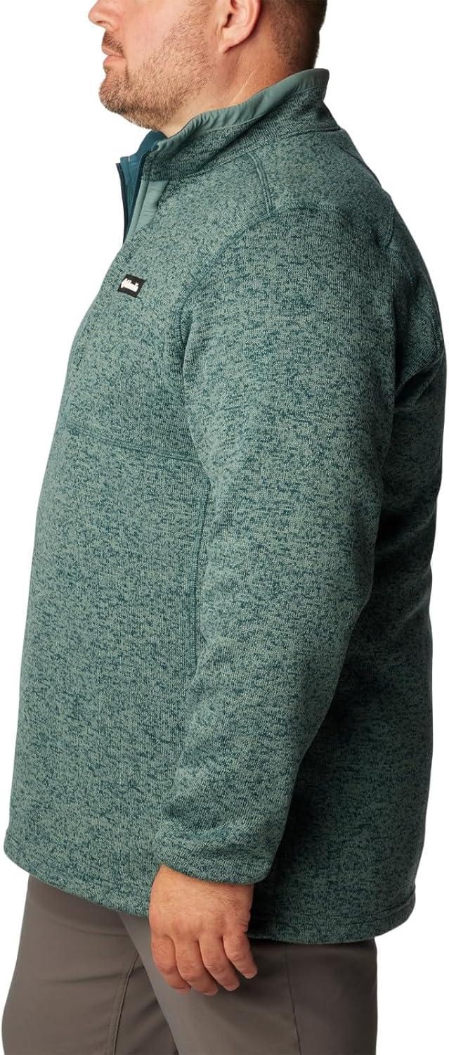 imageColumbia mens Sweater Weather Half ZipNight Wave HeatherMetal