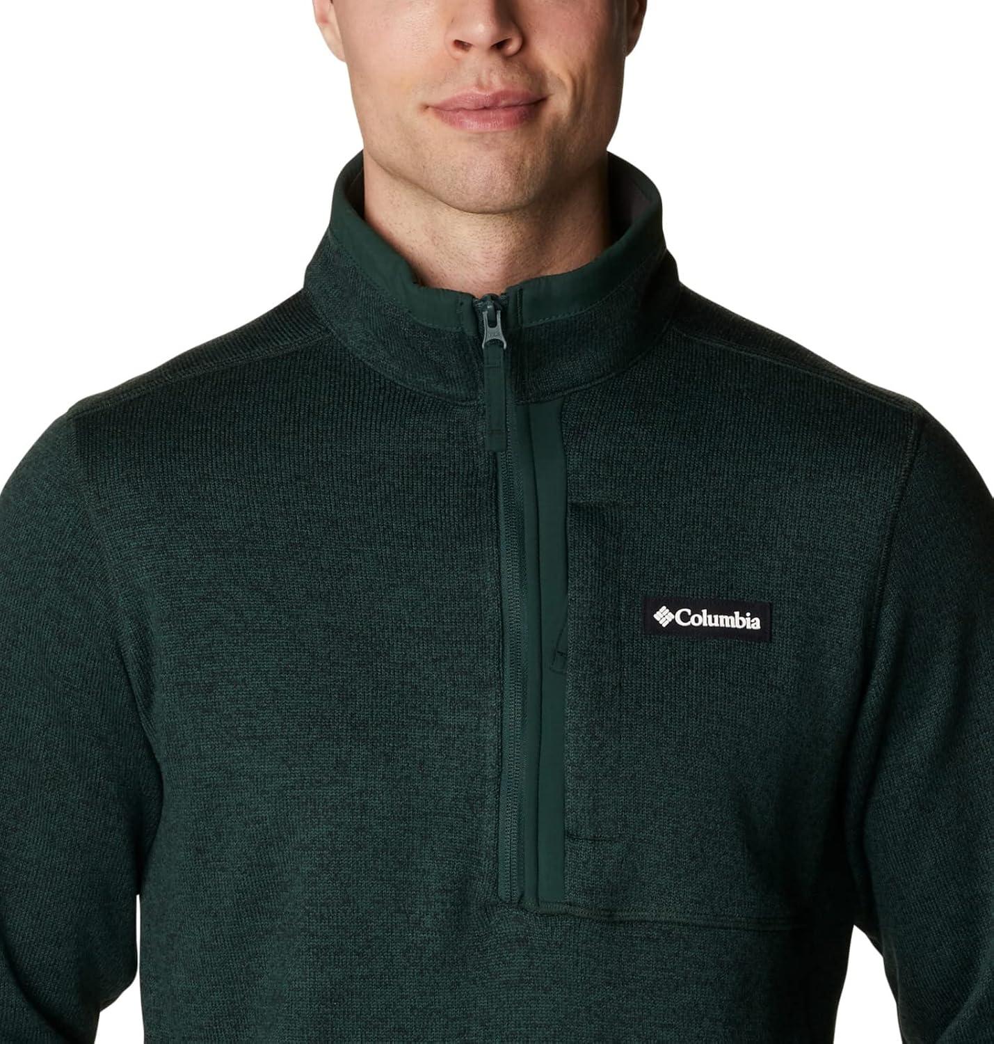 imageColumbia mens Sweater Weather Half ZipSpruce HeatherSpruce