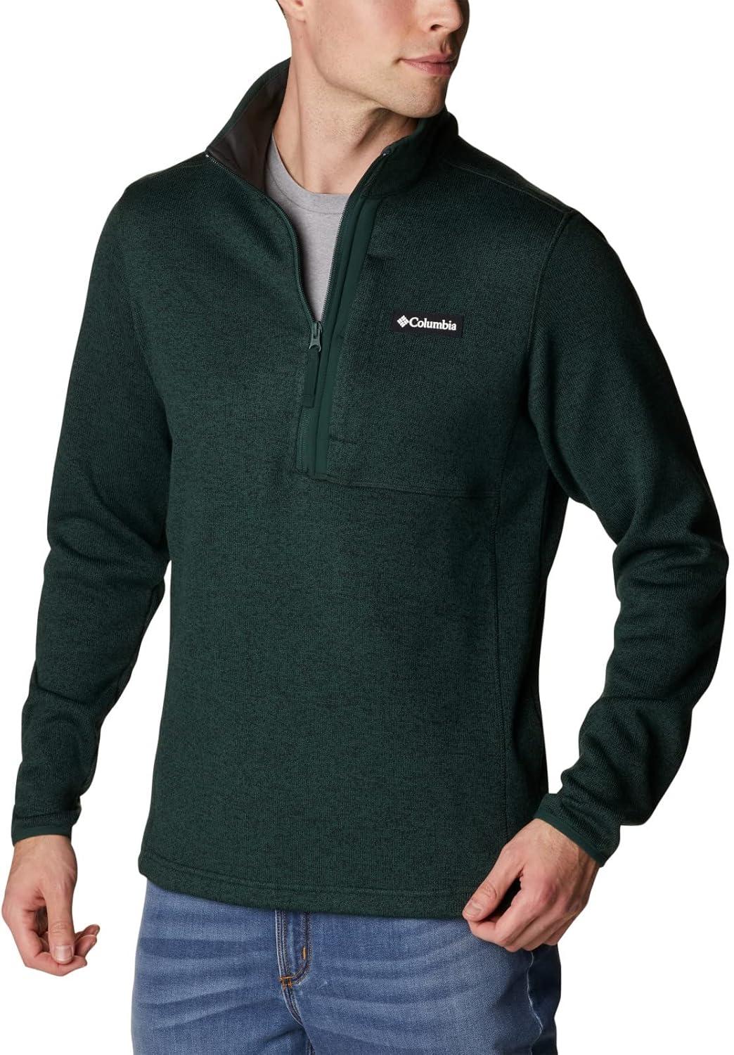 imageColumbia mens Sweater Weather Half ZipSpruce HeatherSpruce