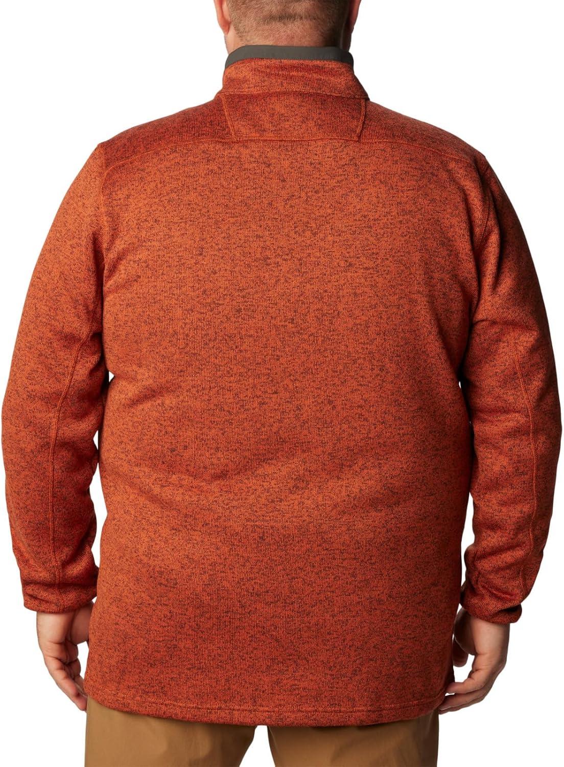 imageColumbia mens Sweater Weather Half ZipWarp Red HeatherShark