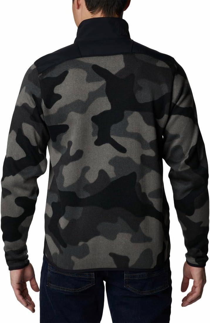 imageColumbia mens Sweater Weather II Printed Half ZipBlack Mod Camo