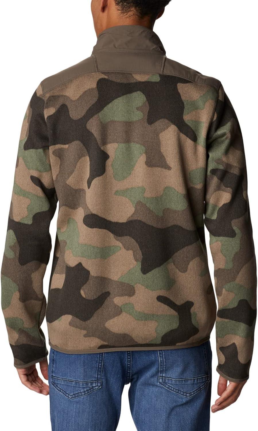 imageColumbia mens Sweater Weather II Printed Half ZipCypress Mod Camo