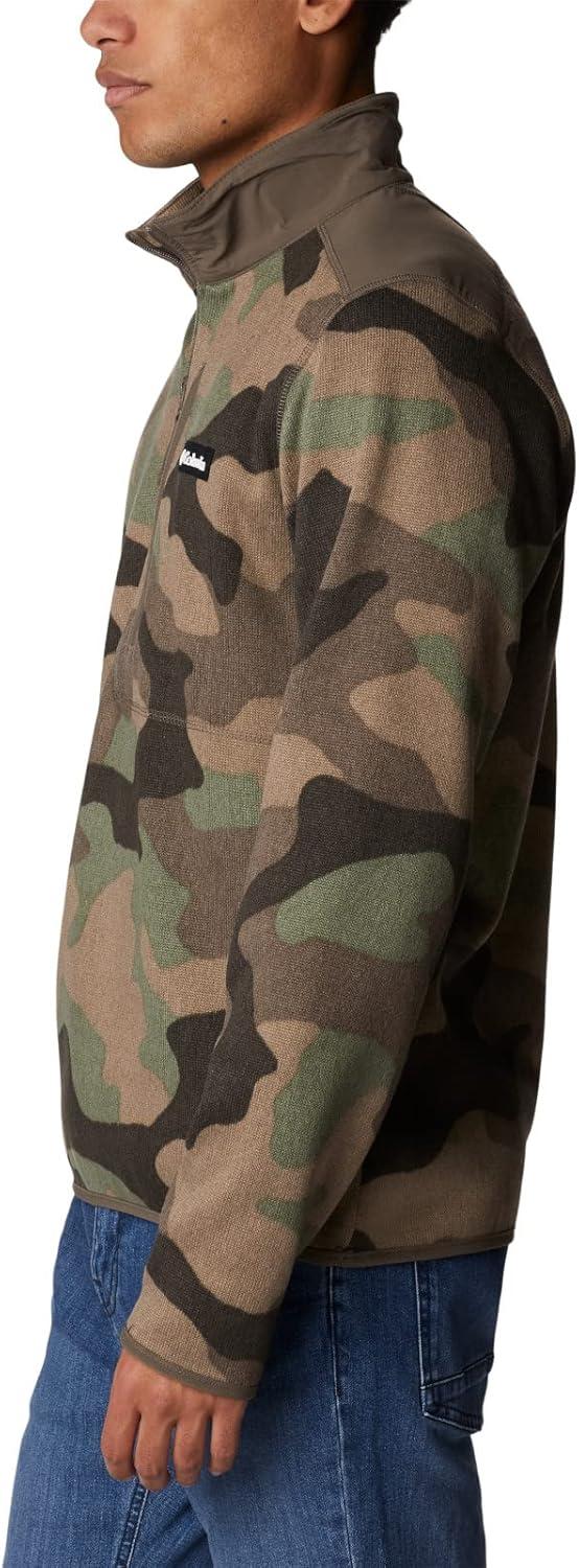 imageColumbia mens Sweater Weather II Printed Half ZipCypress Mod Camo