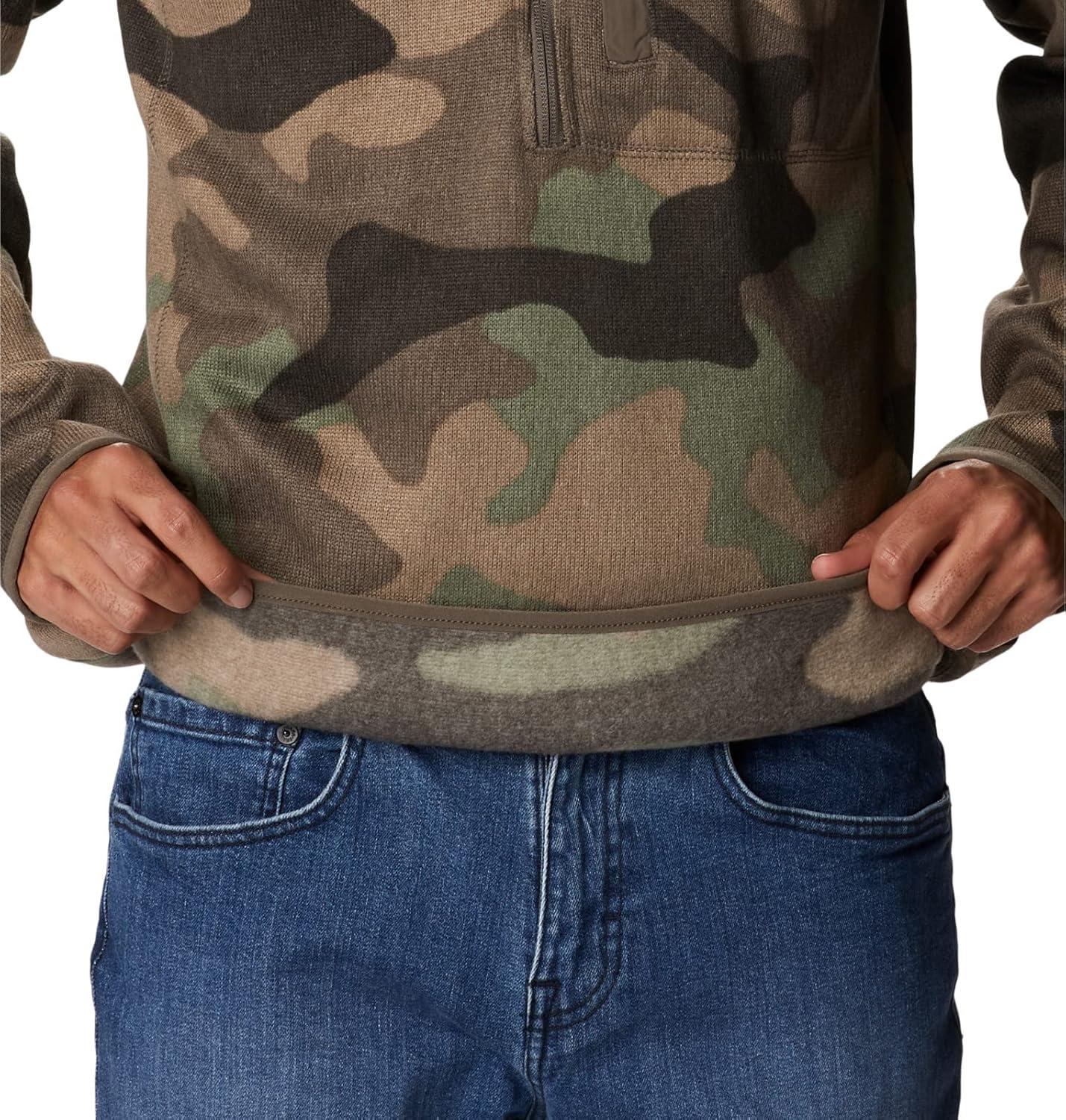 imageColumbia mens Sweater Weather II Printed Half ZipCypress Mod Camo