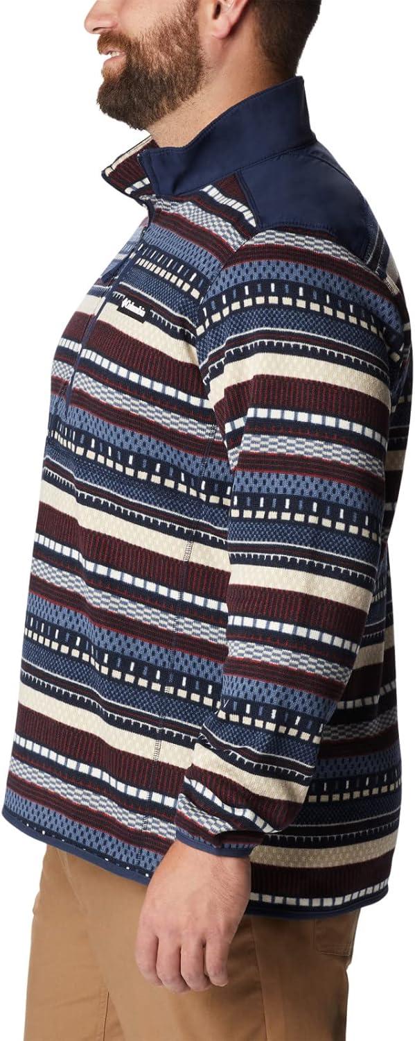 imageColumbia mens Sweater Weather II Printed Half ZipDark Mountain Apres Stripe