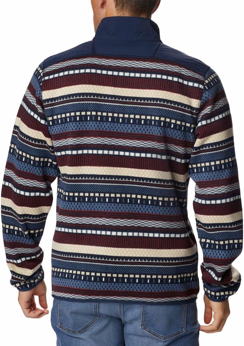 imageColumbia mens Sweater Weather II Printed Half ZipDark Mountain Apres Stripe
