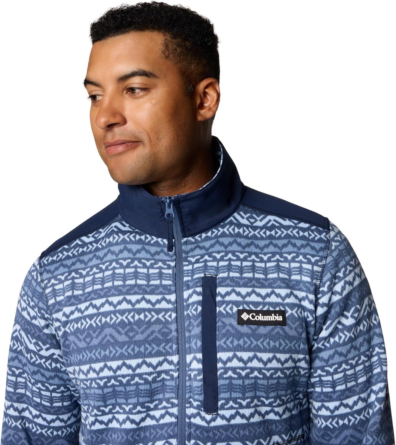 imageColumbia mens Sweater Weather II Printed Half ZipDark Mountain Madras Multi