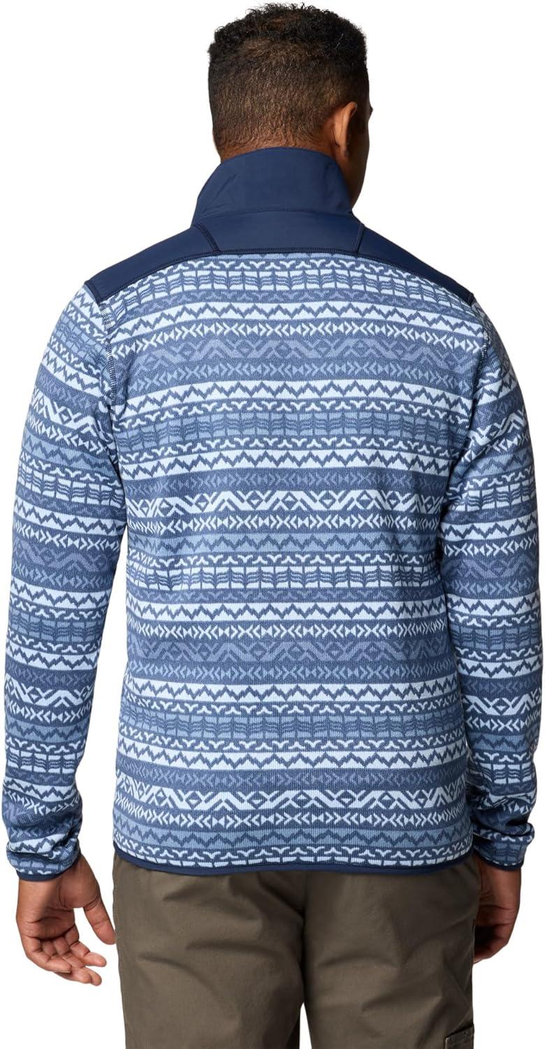 imageColumbia mens Sweater Weather II Printed Half ZipDark Mountain Madras Multi