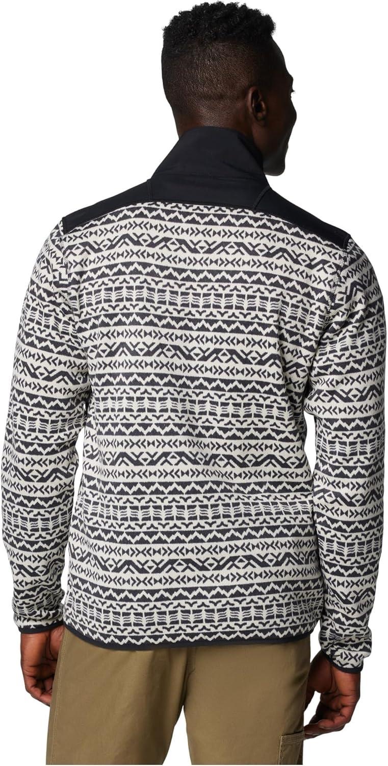 imageColumbia mens Sweater Weather II Printed Half ZipDark Stone Madras Multi