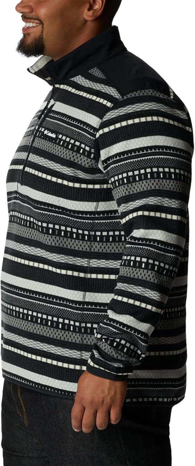 imageColumbia mens Sweater Weather II Printed Half ZipShark Apres Stripe