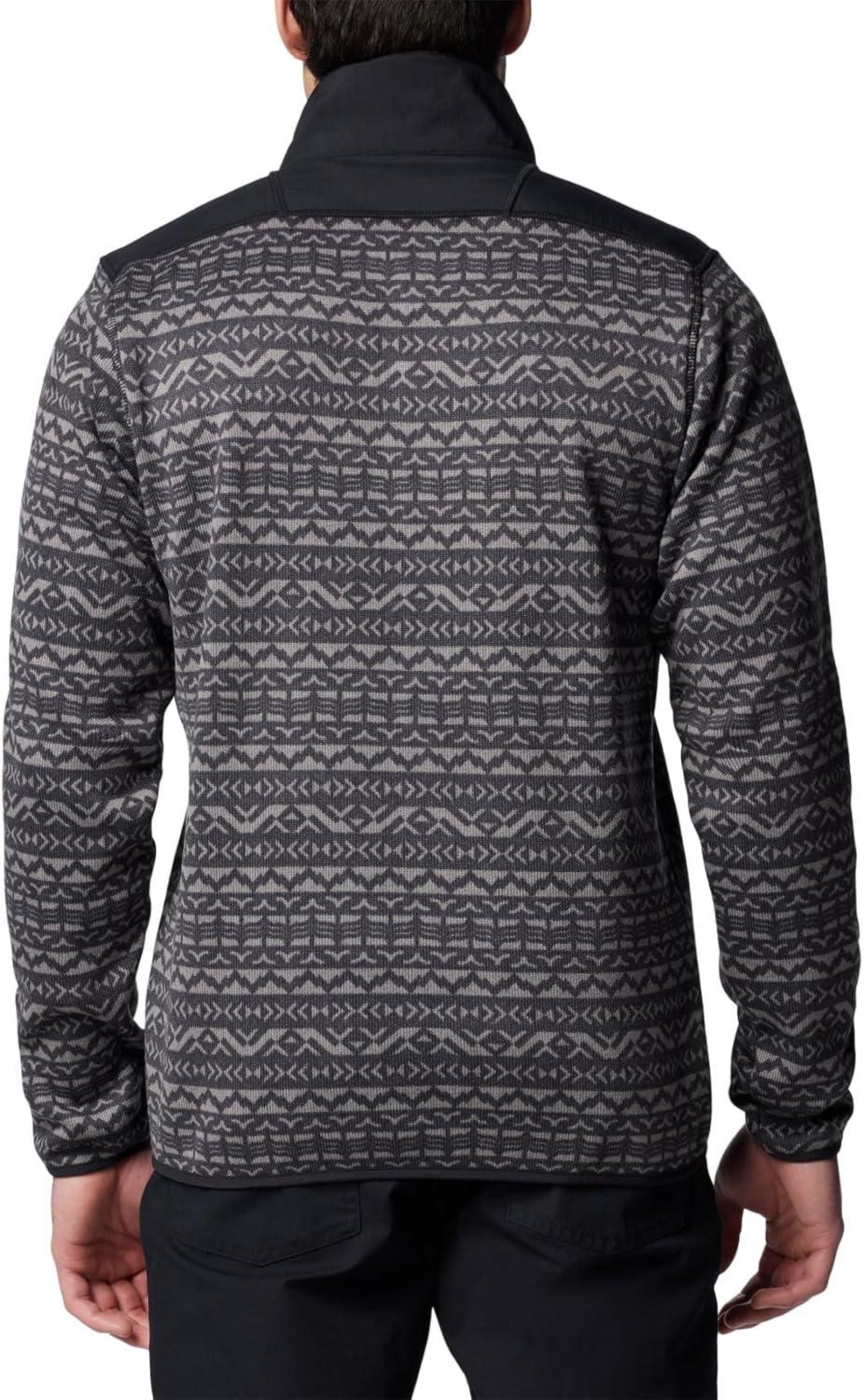 imageColumbia mens Sweater Weather II Printed Half ZipShark Madras Tonal