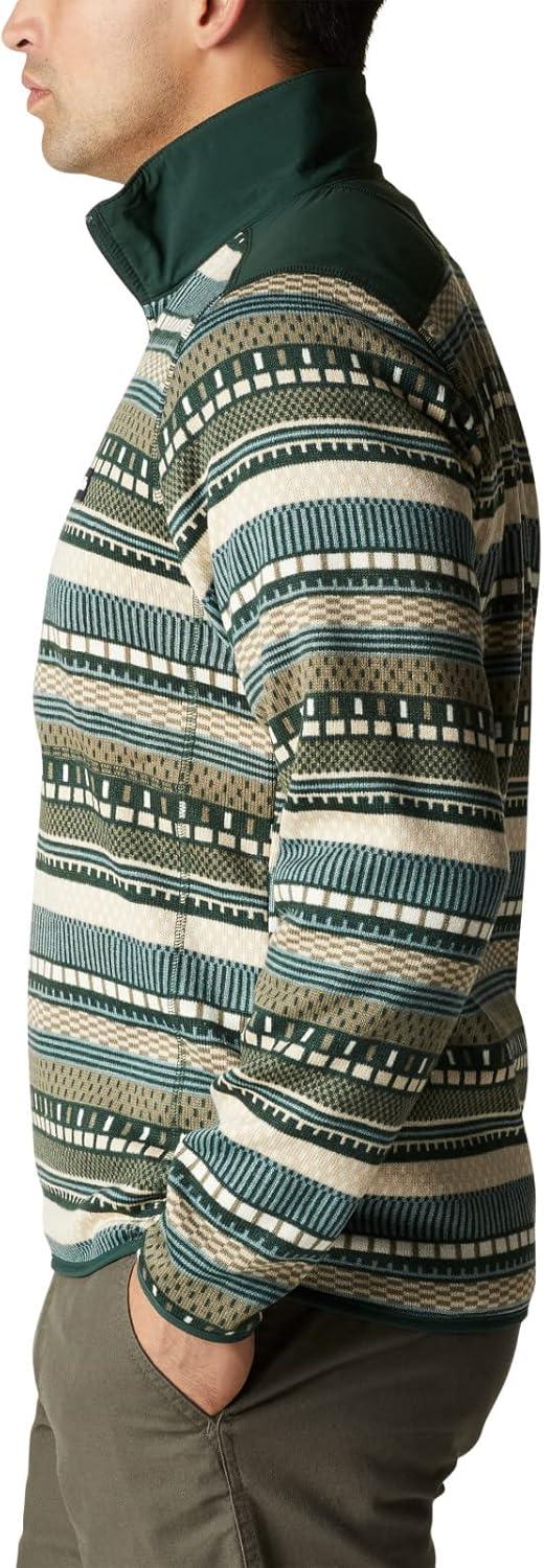 imageColumbia mens Sweater Weather II Printed Half ZipSpruce Apres Stripe