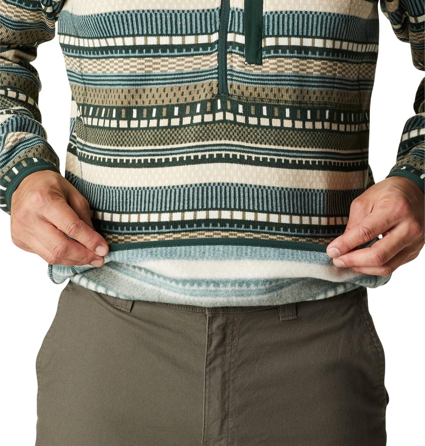 imageColumbia mens Sweater Weather II Printed Half ZipSpruce Apres Stripe