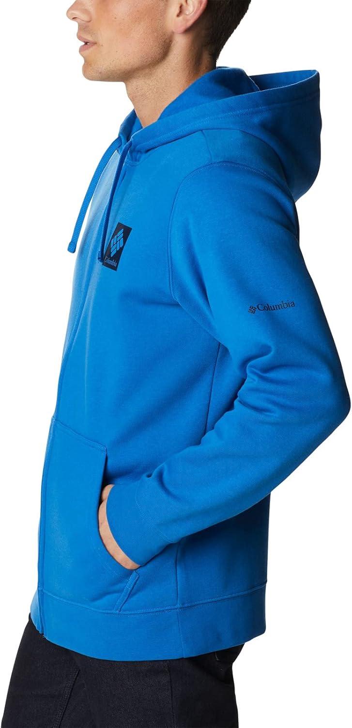 imageColumbia mens Trek Full Zip HoodieBright Indigo