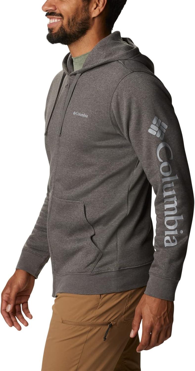 imageColumbia mens Trek Full Zip HoodieCharcoal Heather