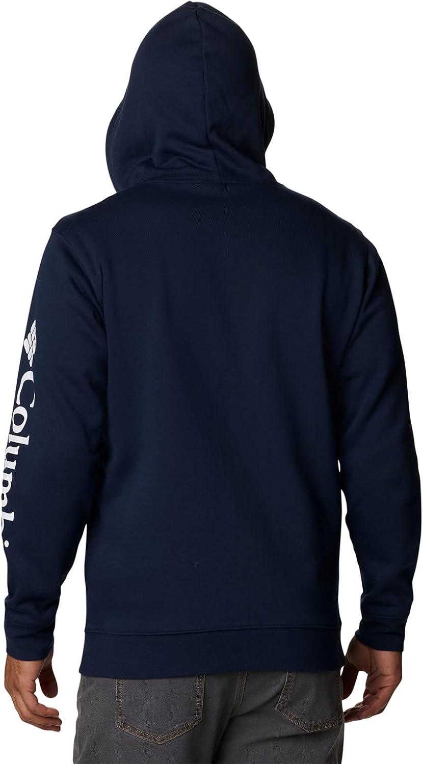 imageColumbia mens Trek Full Zip HoodieCollegiate NavyCsc Sleeve Logo