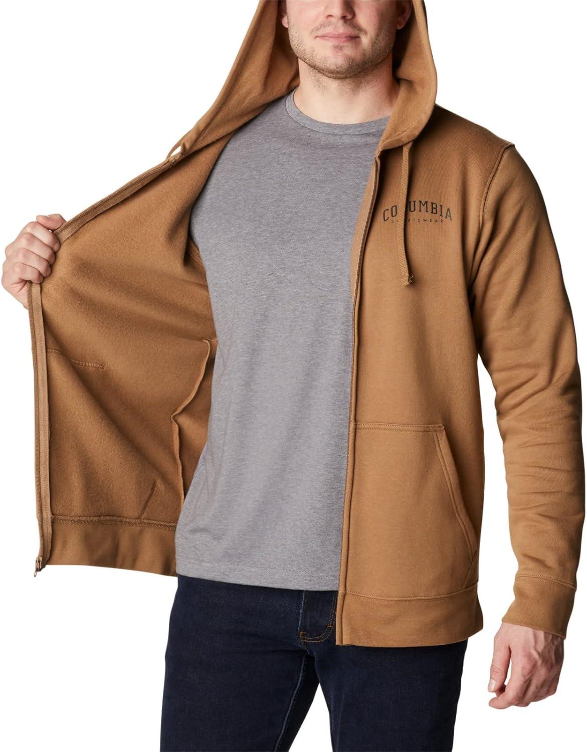 imageColumbia mens Trek Full Zip HoodieDeltaArched Brand Logo