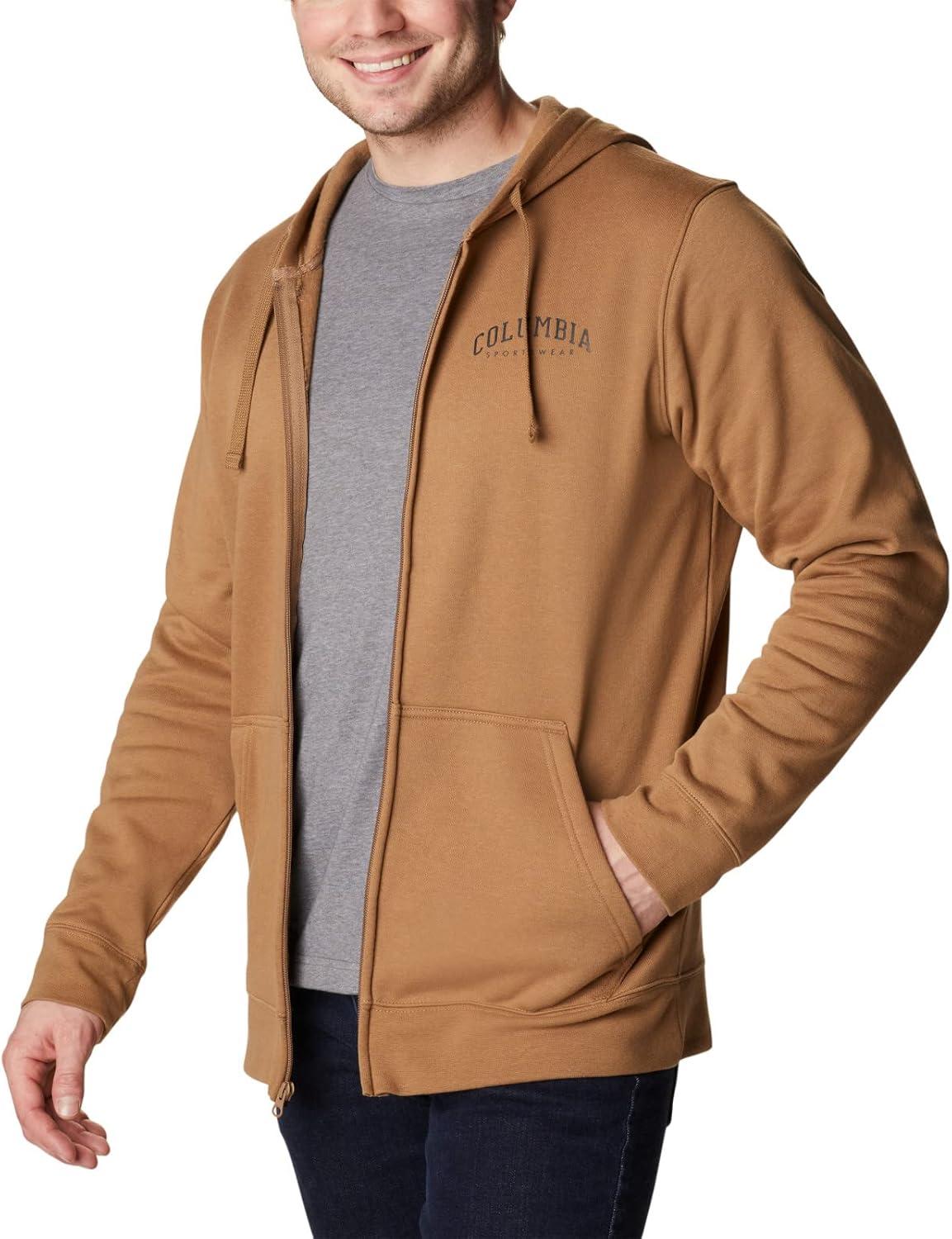 imageColumbia mens Trek Full Zip HoodieDeltaArched Brand Logo