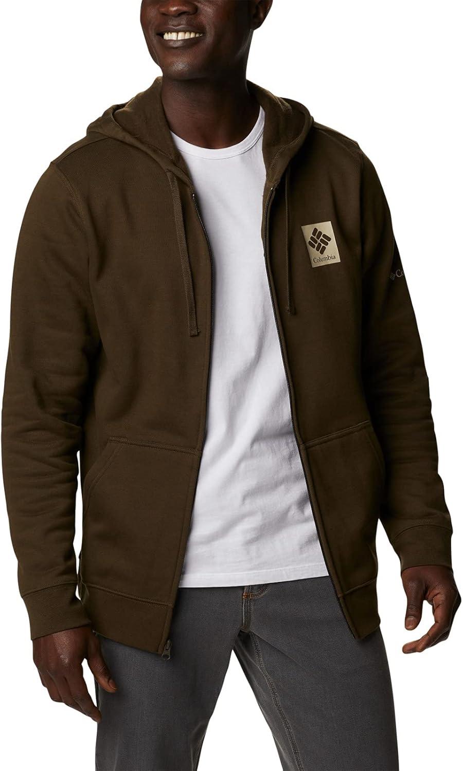 imageColumbia mens Trek Full Zip HoodieOlive Green