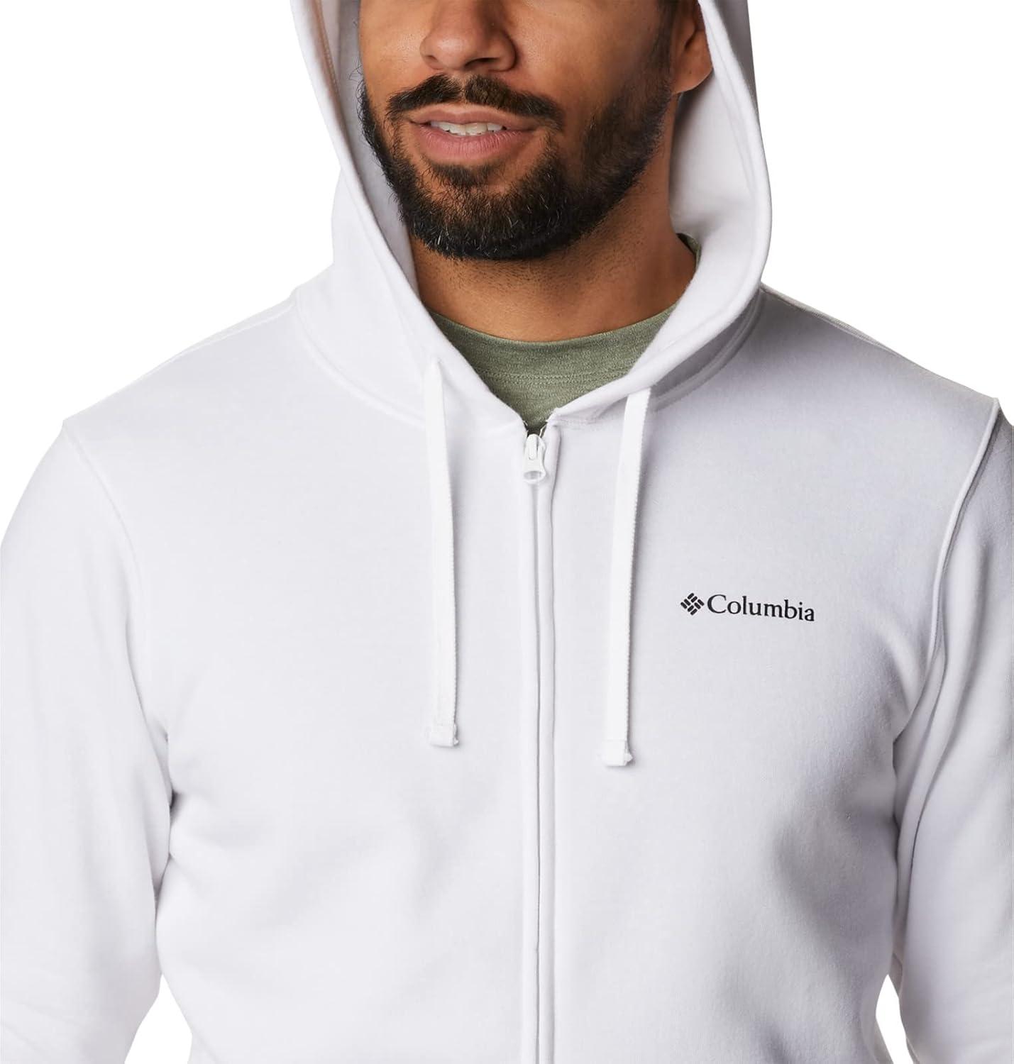imageColumbia mens Trek Full Zip HoodieWhitewhite