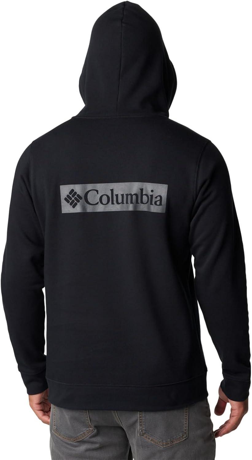 imageColumbia mens Trek HoodieBlack Boxed Gem Columbia Graphic