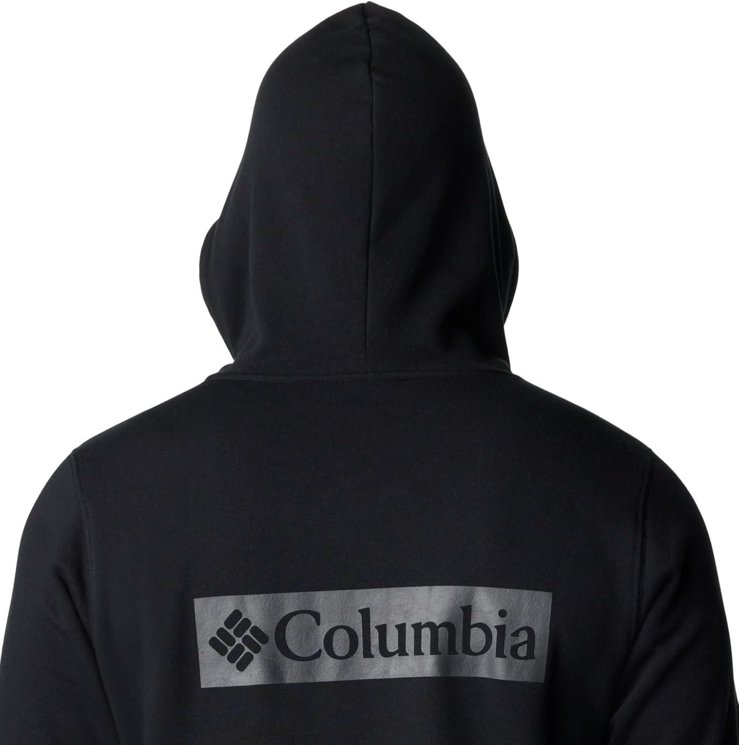 imageColumbia mens Trek HoodieBlack Boxed Gem Columbia Graphic