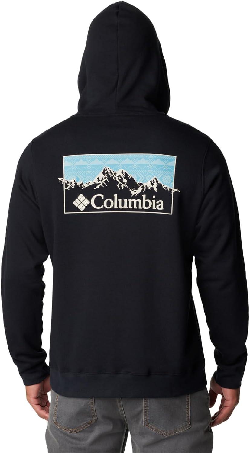 imageColumbia mens Trek HoodieBlack Checkered Range Graphic