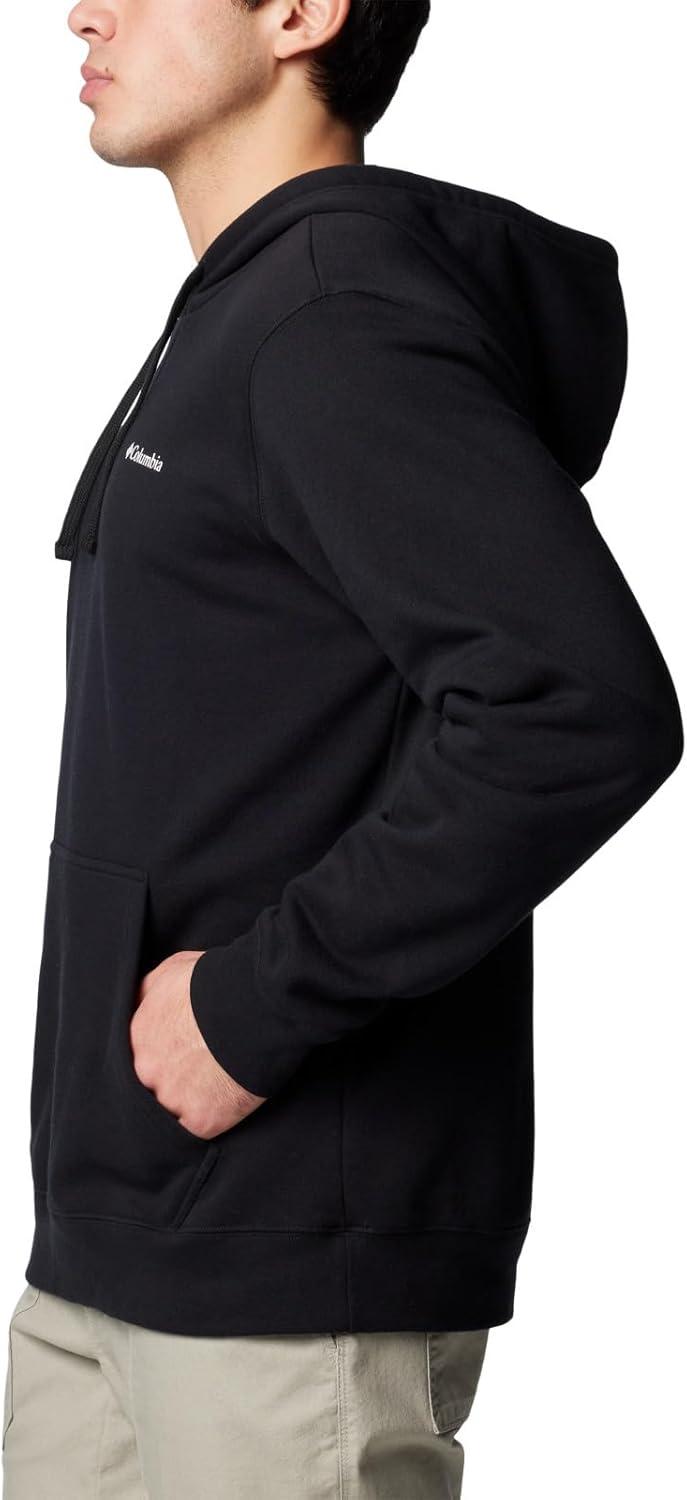 imageColumbia mens Trek HoodieBlackButton Badge