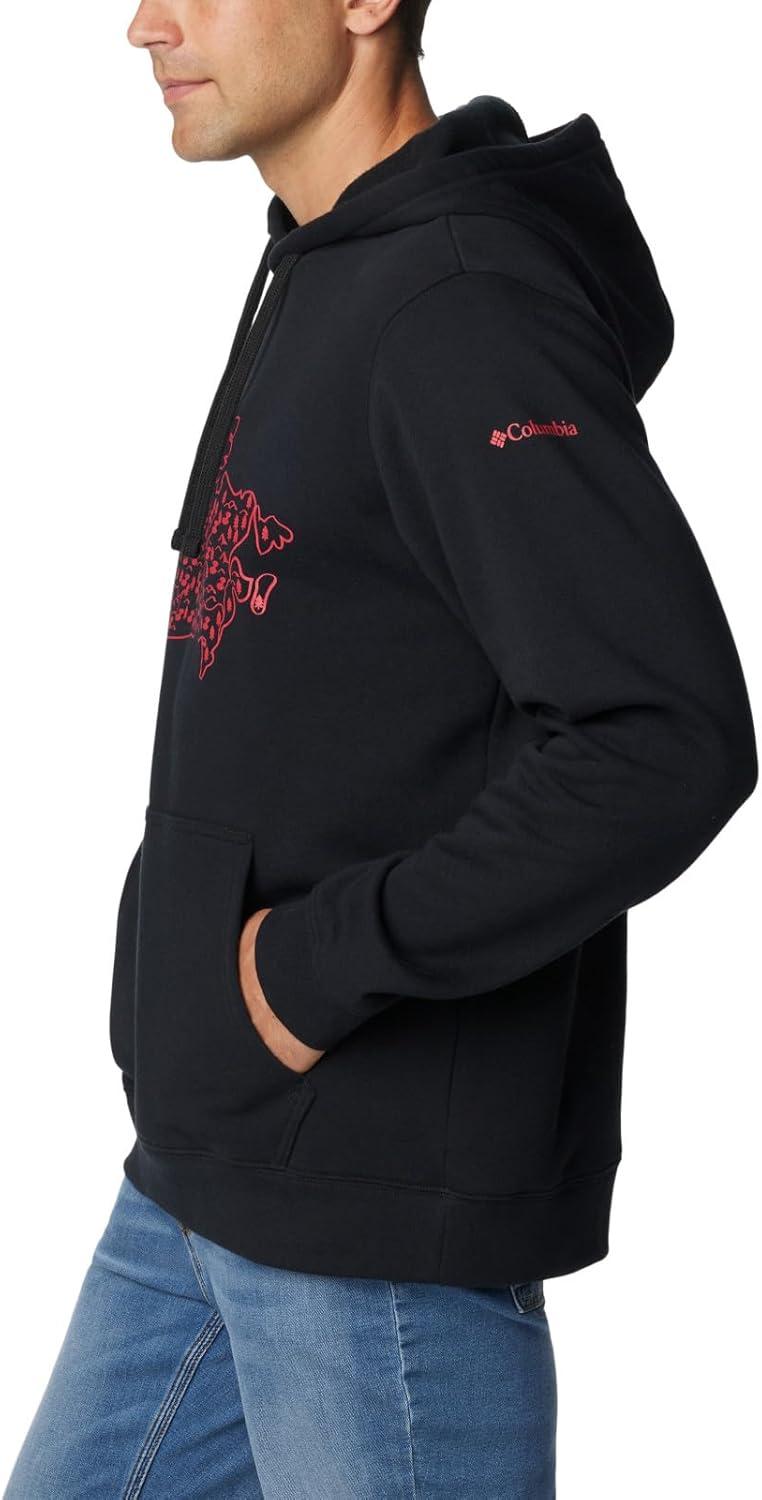 imageColumbia mens Trek HoodieBlackCanada Treescape