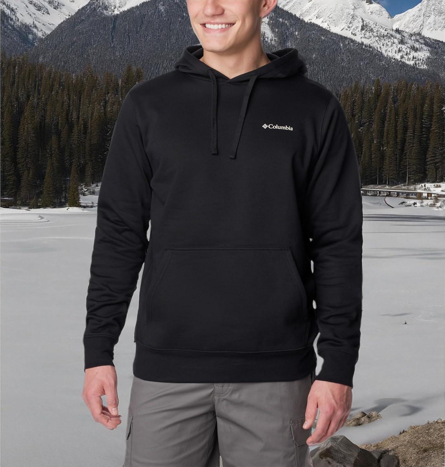 imageColumbia mens Trek HoodieBlackCsc Box Treeline