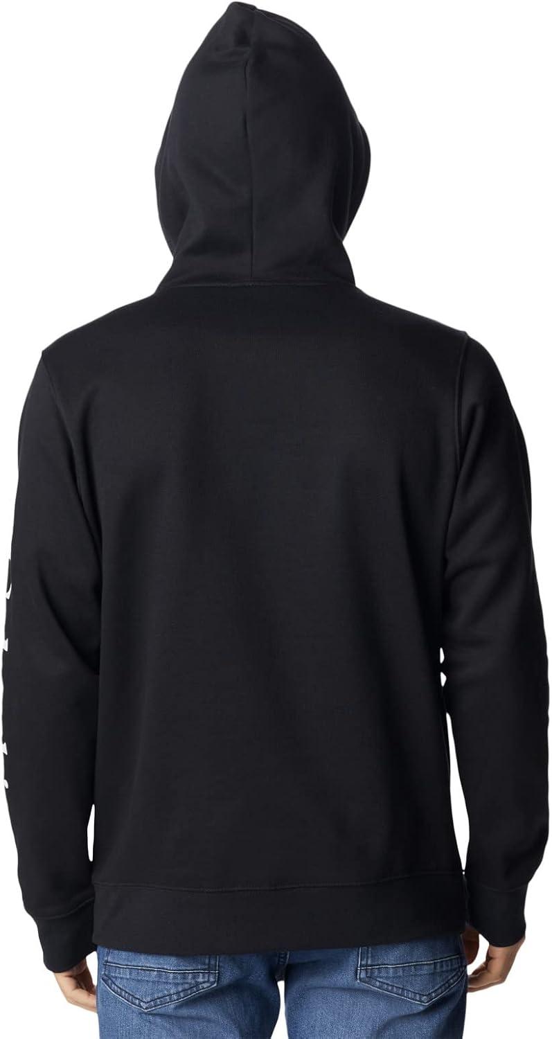 imageColumbia mens Trek HoodieBlackCsc Sleeve Logo
