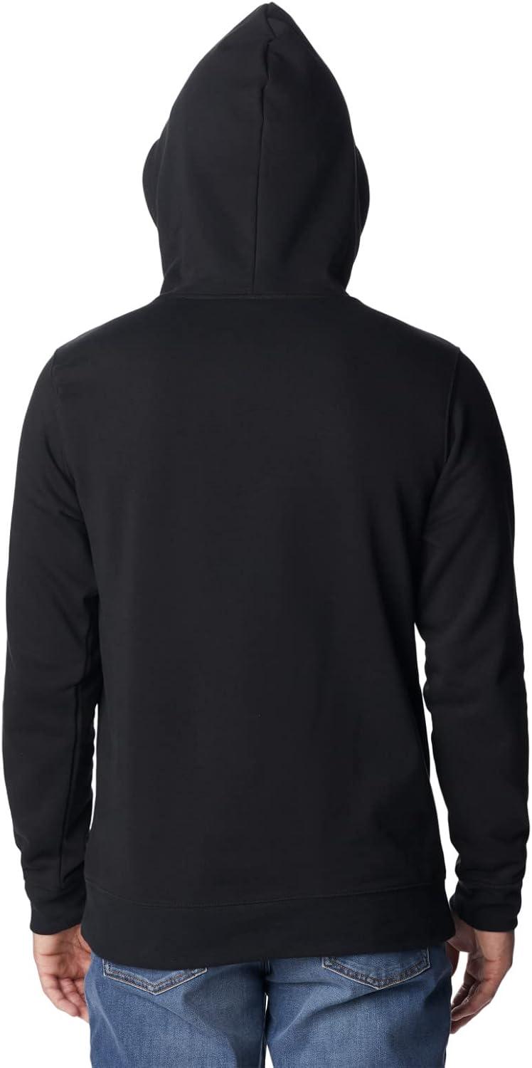 imageColumbia mens Trek HoodieBlackCsc Stacked Logo