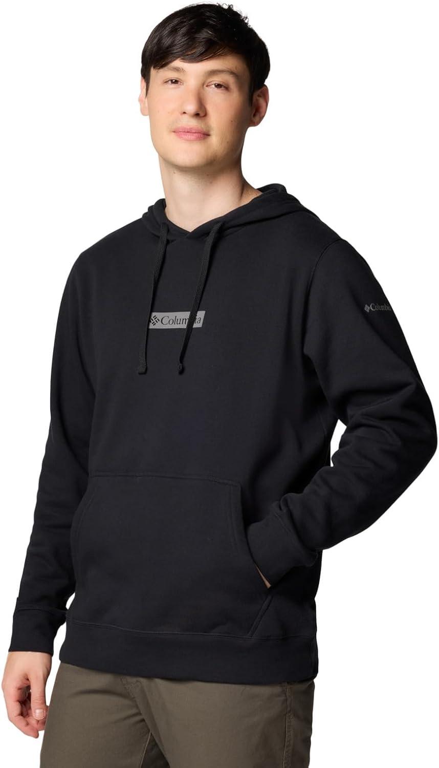 imageColumbia mens Trek HoodieBlackPuff Box Gem Logo