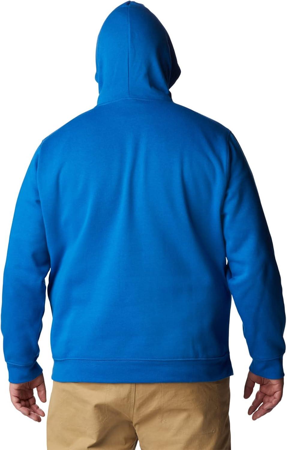 imageColumbia mens Trek HoodieBright IndigoCsc Stacked Graphic