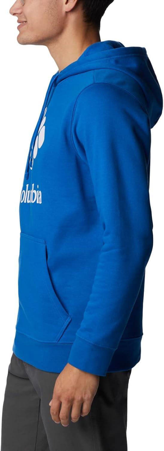 imageColumbia mens Trek HoodieBright IndigoCsc Stacked Graphic