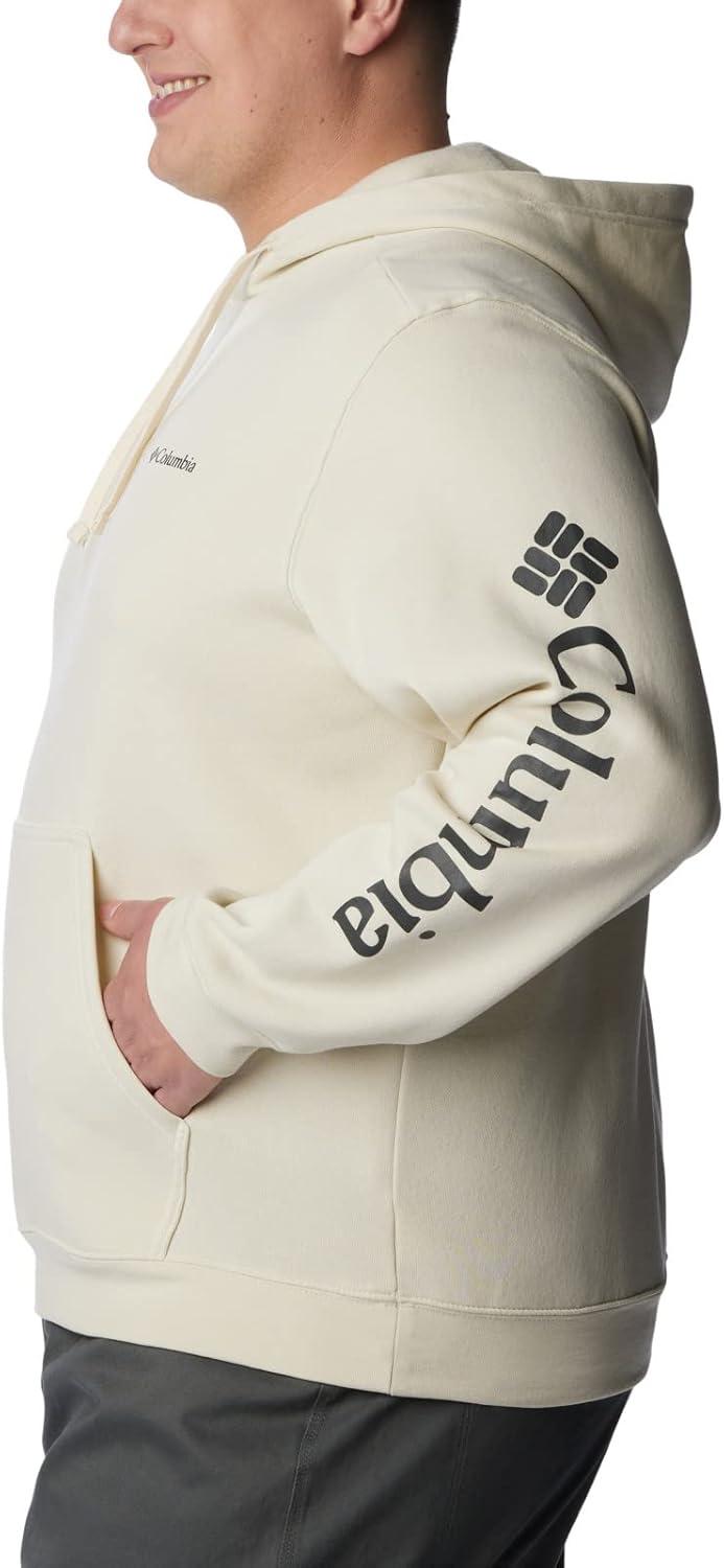 imageColumbia mens Trek HoodieChalkCsc Sleeve Logo