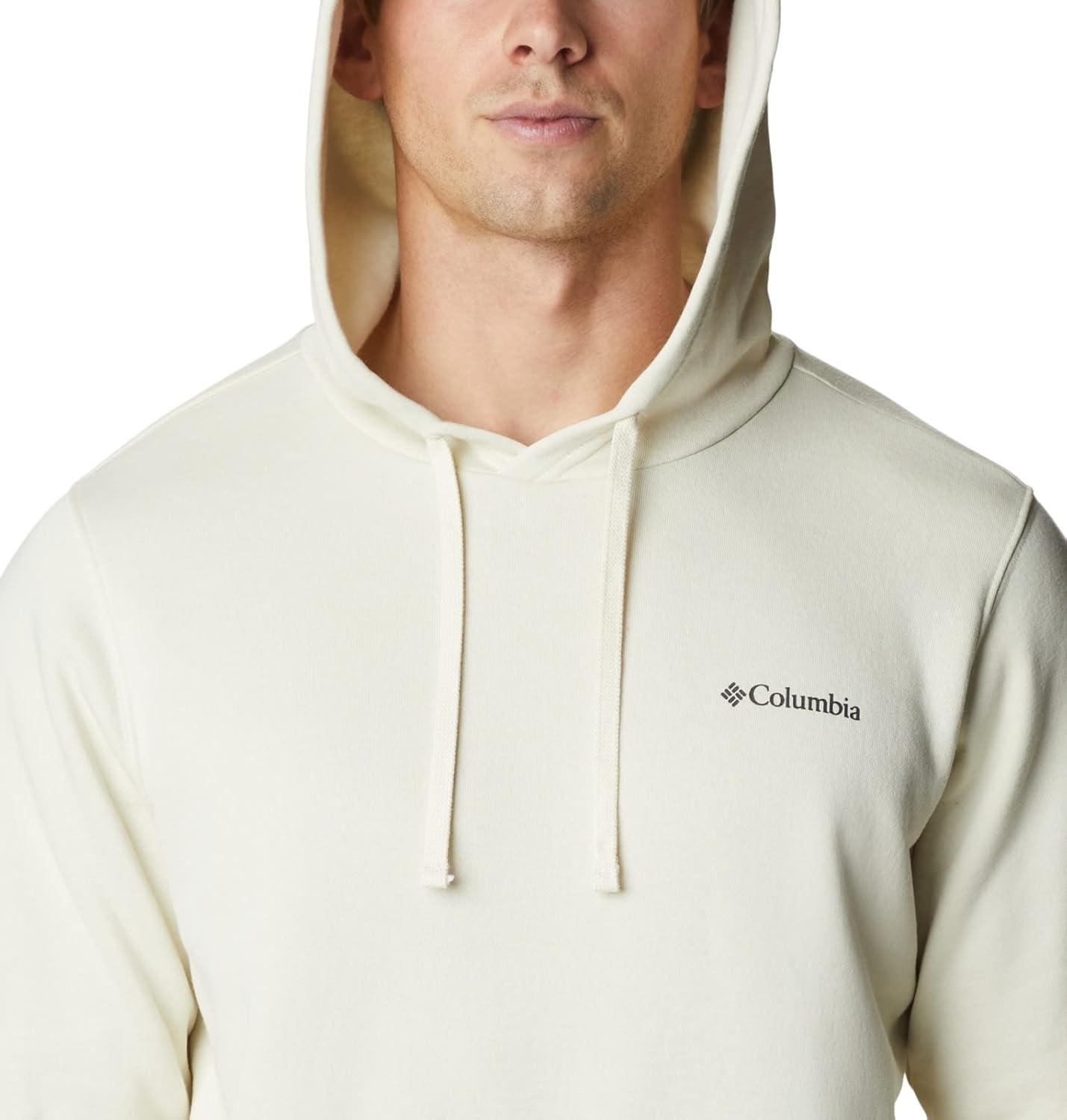imageColumbia mens Trek HoodieChalkCsc Sleeve Logo