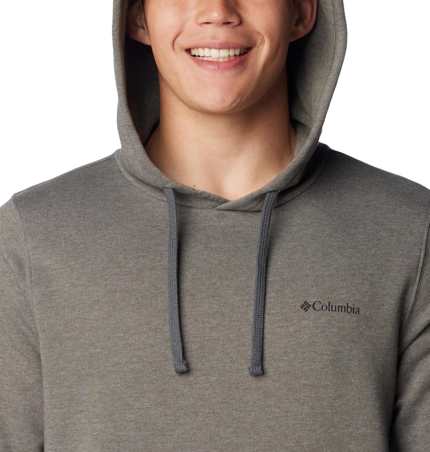 imageColumbia mens Trek HoodieCharcoal Heather Boxed Gem Columbia Grx