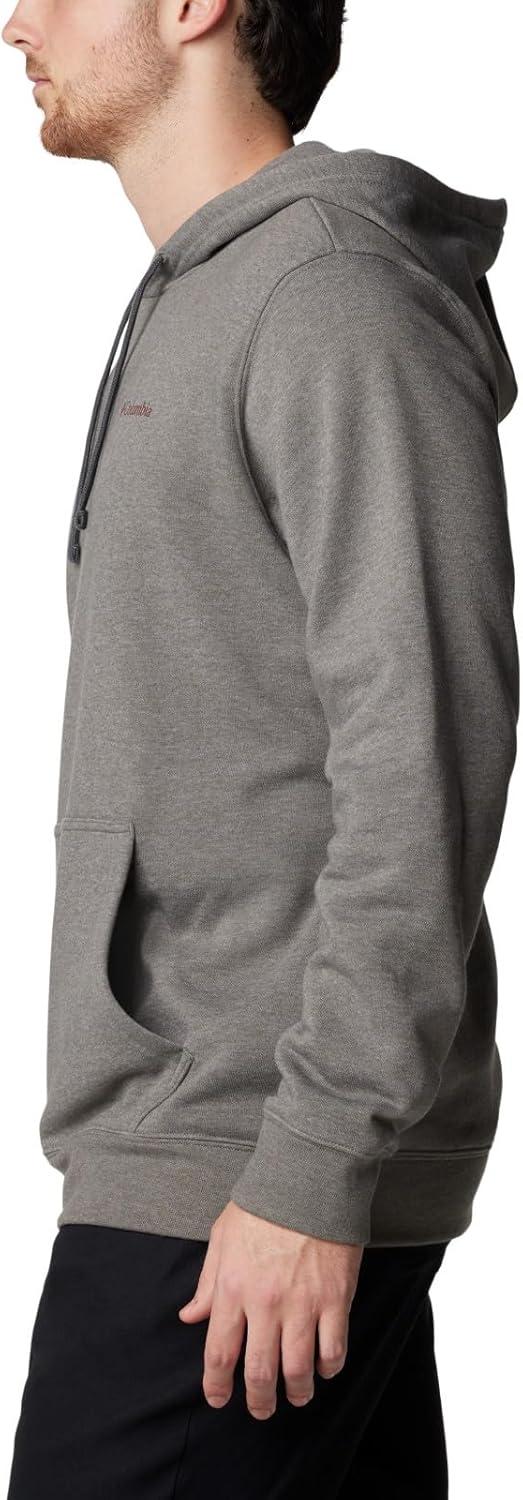 imageColumbia mens Trek HoodieCharcoal HeatherButton Badge