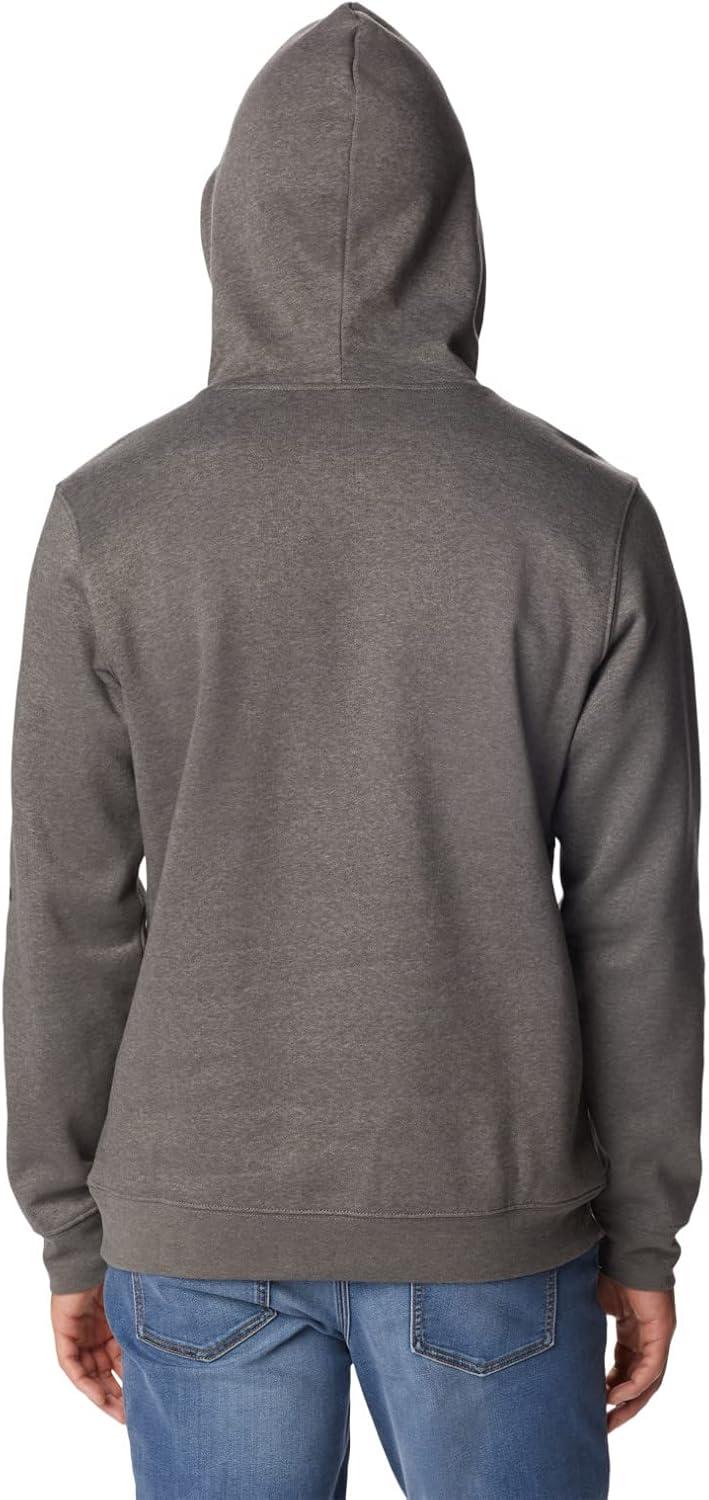 imageColumbia mens Trek HoodieCharcoal HeatherCsc Sleeve Logo