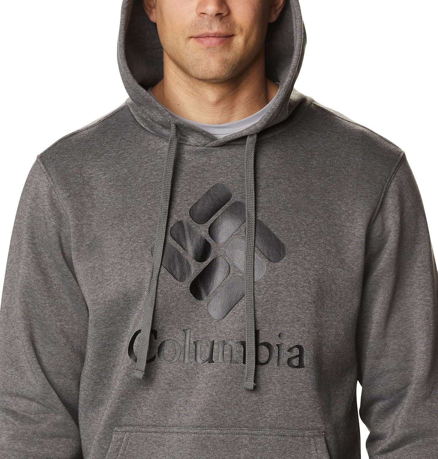 imageColumbia mens Trek HoodieCharcoal HeatherCsc Stacked Logo