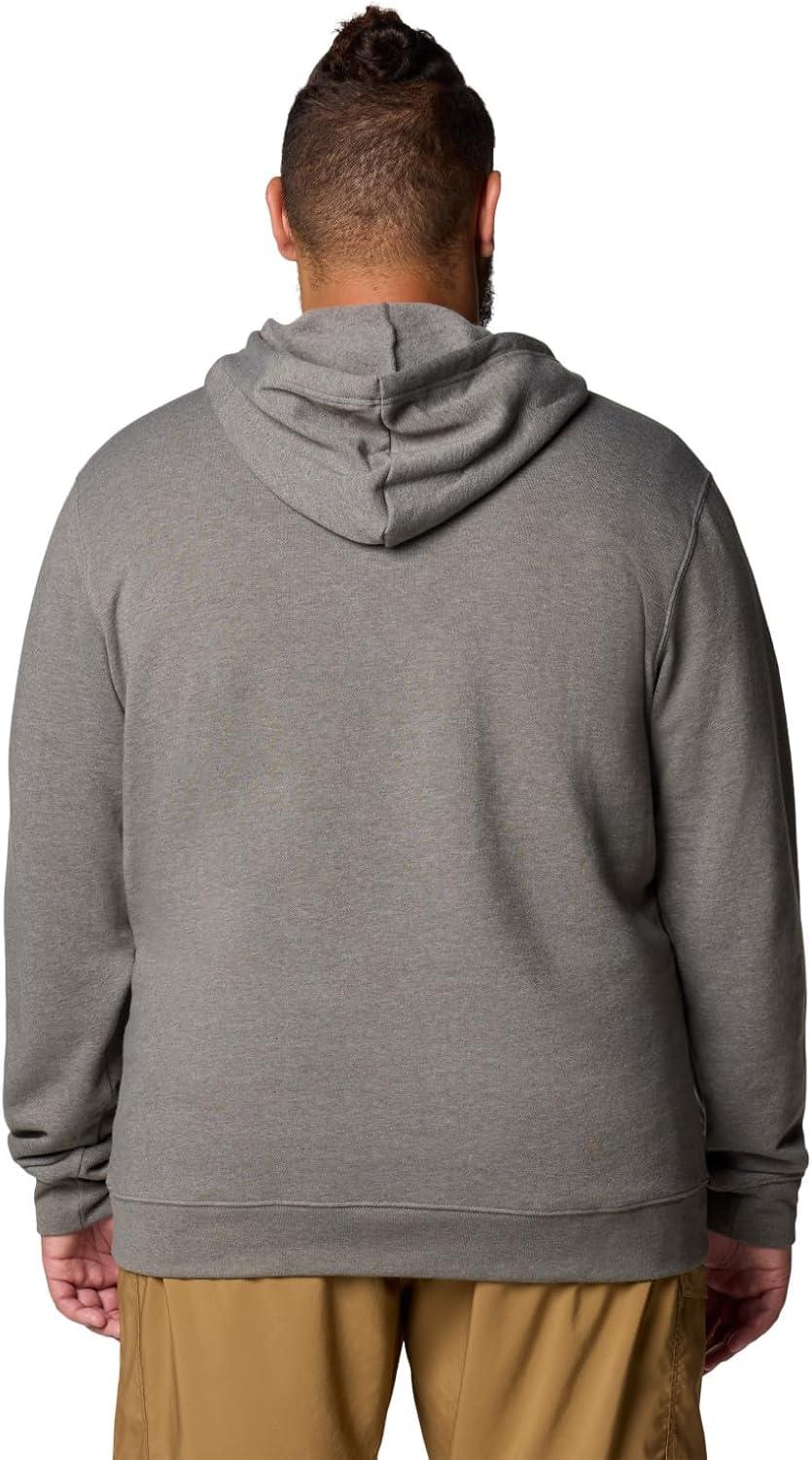 imageColumbia mens Trek HoodieCharcoal HeatherPuff Box Gem Logo