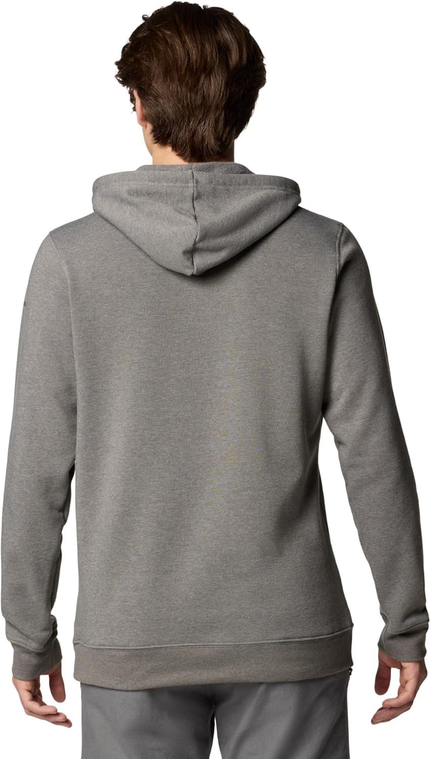 imageColumbia mens Trek HoodieCharcoal HeatherTreestriped Flag